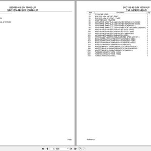 Komatsu Engine S6D155 4B 10016 UP Parts Catalog (1)