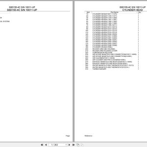 Komatsu Engine S6D155 4C 10011 UP Parts Catalog (1)