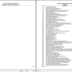 Komatsu Engine S6D170 1D 6A 10001 UP Parts Catalog (1)