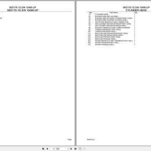 Komatsu Engine S6D170 1G 10490 UP Parts Catalog (1)