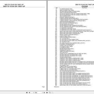 Komatsu Engine S6D170 1G 6A 10001 UP Parts Catalog (1)