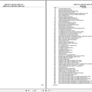 Komatsu Engine S6D170 1L 6W 10001 UP Parts Catalog (1)