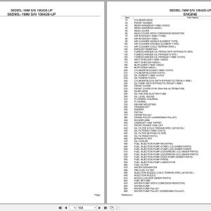 Komatsu Engine S6D95L 1MM 106426 UP Parts Catalog (1)