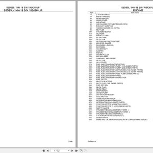 Komatsu Engine S6D95L 1NN 18 106426 UP Parts Catalog (1)