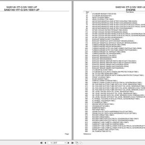 Komatsu Engine SA6D140 1FF G 10001 UP Parts Catalog (1)