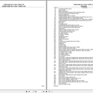 Komatsu Engine SA6D140E 3H 7 110001 UP Parts Catalog (1)