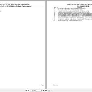 Komatsu Engine SA6D170 A 1C 10569 UP Parts Catalog (1)