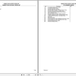 Komatsu Engine SA6D170 B 1B 10332 UP Parts Catalog (1)