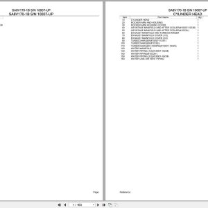 Komatsu Engine SA8V170 1B 10007 UP Parts Catalog (1)