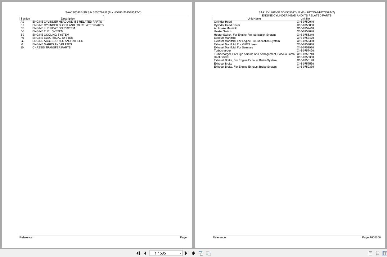 Komatsu Engine SAA12V140E 3B 505077 UP Parts Catalog (1)