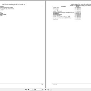 Komatsu Engine SAA12V140E 7A 800001 UP Parts Catalog (1)