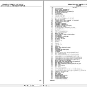 Komatsu Engine SAA4D102E 2A 4 26277757 UP Parts Catalog (1)
