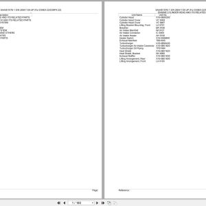 Komatsu Engine SAA4D107E 1 26541135 UP Parts Catalog (1)