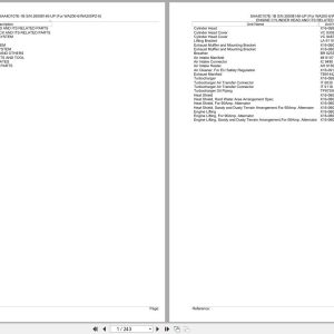 Komatsu Engine SAA4D107E 1B 26508146 UP Parts Catalog (1)