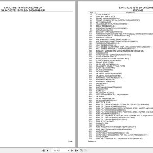Komatsu Engine SAA4D107E 1B W 26503098 UP Parts Catalog (1)