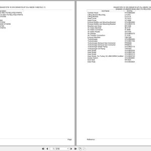 Komatsu Engine SAA4D107E 1E 26554518 UP For HB205 1 HB215LC 1 Parts Catalog (1)