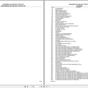 Komatsu Engine SAA4D95LE 3A 4W 101537 UP Parts Catalog (1)