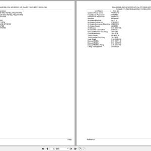 Komatsu Engine SAA4D95LE 5A 500001 UP Parts Catalog (1)