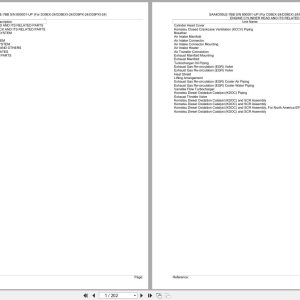 Komatsu Engine SAA4D95LE 7BB 800001 UP Parts Catalog (1)