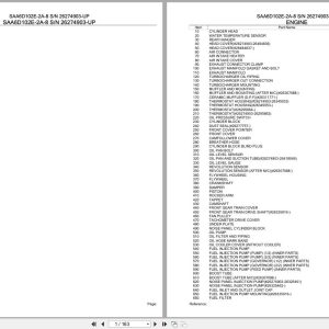 Komatsu Engine SAA6D102E 2A 8 26274903 UP Parts Catalog (1)