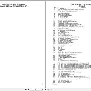Komatsu Engine SAA6D102E 2AA 8 26274903 UP Parts Catalog (1)