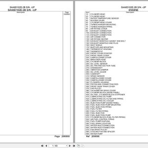 Komatsu Engine SAA6D102E 2B Parts Catalog (1)