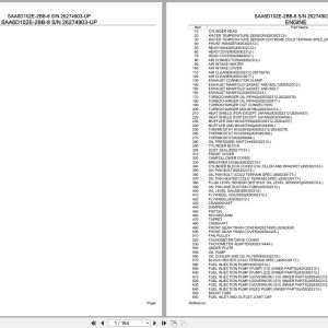 Komatsu Engine SAA6D102E 2BB 8 26274903 UP Parts Catalog (1)