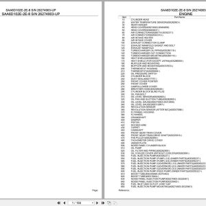 Komatsu Engine SAA6D102E 2E 8 26274903 UP Parts Catalog (1)