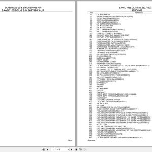 Komatsu Engine SAA6D102E 2L 8 26274903 UP Parts Catalog (1)