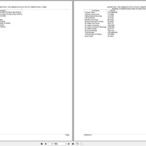 Komatsu Engine SAA6D107E 1 36662610 UP Parts Catalog (1)