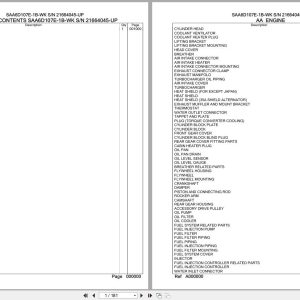 Komatsu Engine SAA6D107E 1B WK 21664045 UP Parts Catalog (1)