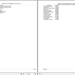 Komatsu Engine SAA6D107E 1C 26542663 UP Parts Catalog (1)