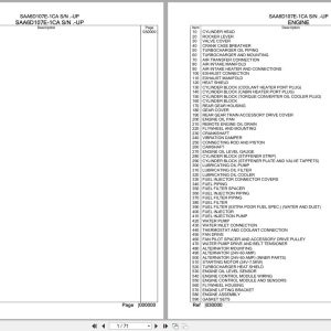 Komatsu Engine SAA6D107E 1CA Parts Catalog (1)
