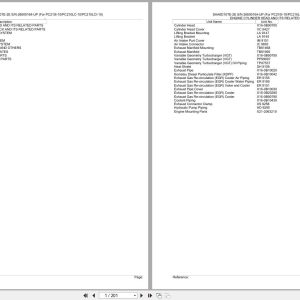Komatsu Engine SAA6D107E 2E 26600164 UP Parts Catalog (1)