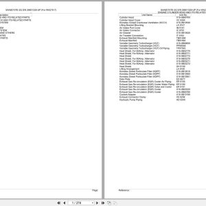 Komatsu Engine SAA6D107E 2G 26601326 UP Parts Catalog (1)