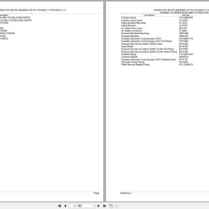 Komatsu Engine SAA6D107E 3B 26606842 UP Parts Catalog (1)