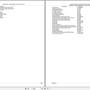 Komatsu Engine SAA6D107E 3H 26644419 UP Parts Catalog (1)