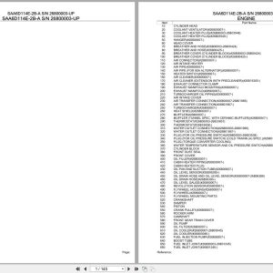 Komatsu Engine SAA6D114E 2B A 26800003 UP Parts Catalog (1)