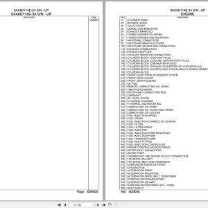 Komatsu Engine SAA6D114E 3A Parts Catalog (1)
