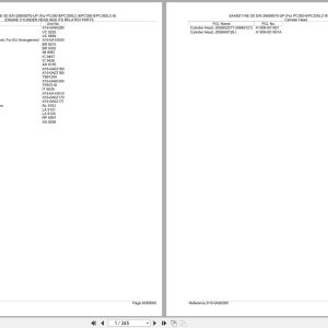 Komatsu Engine SAA6D114E 3D 26859975 UP Parts Catalog (1)
