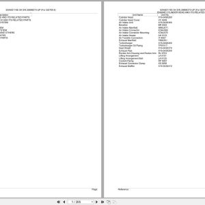 Komatsu Engine SAA6D114E 3H 26868373 UP Parts Catalog (1)