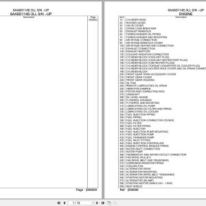 Komatsu Engine SAA6D114E 3LL Parts Catalog (1)