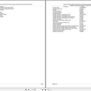 Komatsu Engine SAA6D114E 6 26910774 UP Parts Catalog (1)