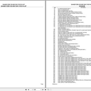 Komatsu Engine SAA6D125E 3G 8W 310314 UP Parts Catalog (1)