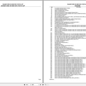 Komatsu Engine SAA6D125E 3H 8M 310314 UP Parts Catalog (1)