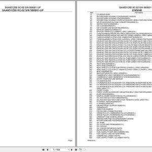 Komatsu Engine SAA6D125E 5C 02 560001 UP Parts Catalog (1)
