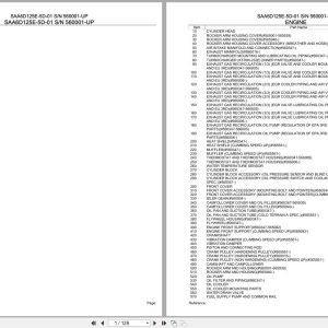 Komatsu Engine SAA6D125E 5D 01 560001 UP Parts Catalog (1)