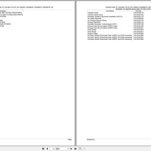 Komatsu Engine SAA6D125E 7C 860110 UP Parts Catalog (1)