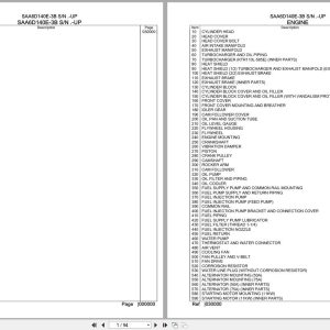 Komatsu Engine SAA6D140E 3B Parts Catalog (1)