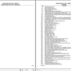 Komatsu Engine SAA6D140E 3H 8 110003 UP Parts Catalog (1)